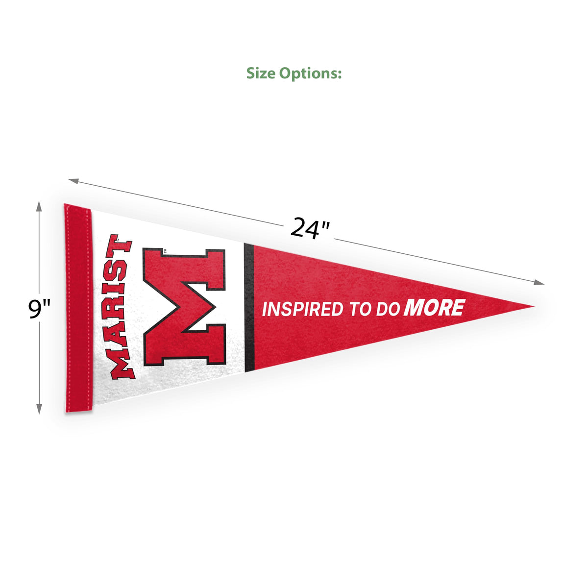Marist University Felt Pennant 9 x 24 inch