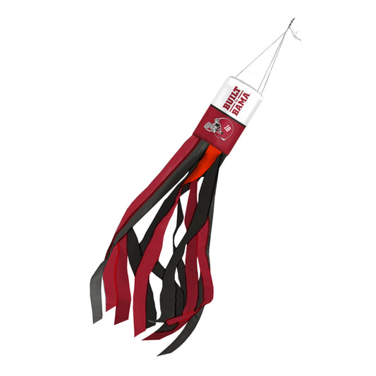 AGAS 30" Alabama University Crimson Tide Built by Bama Wind Spinners, Polyester, Alabama Merchandise, Outdoor