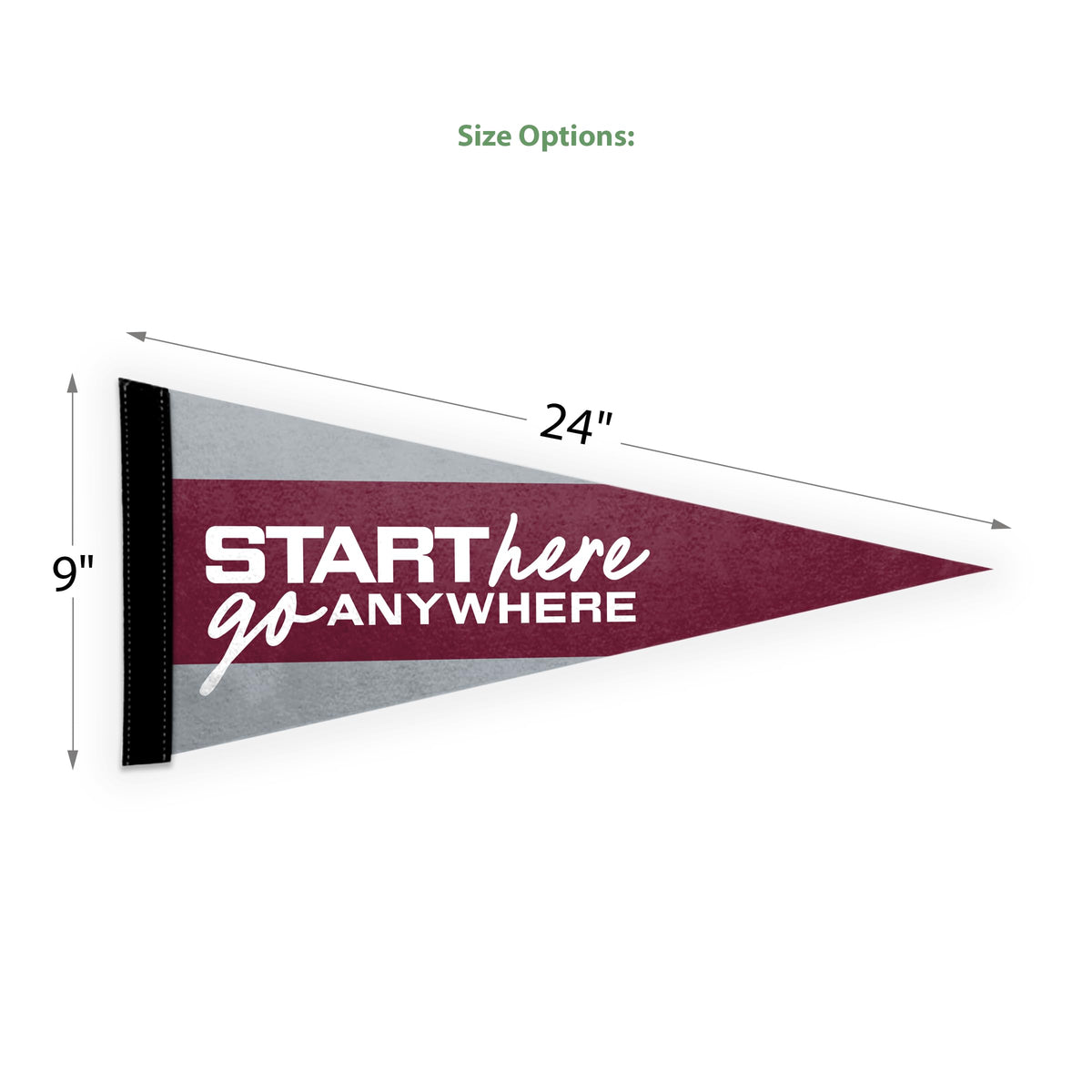 Alabama A&M University Felt Pennant 9 x 24 inch