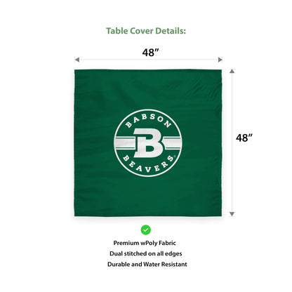 Babson College Table Cover 48 x 48 inch