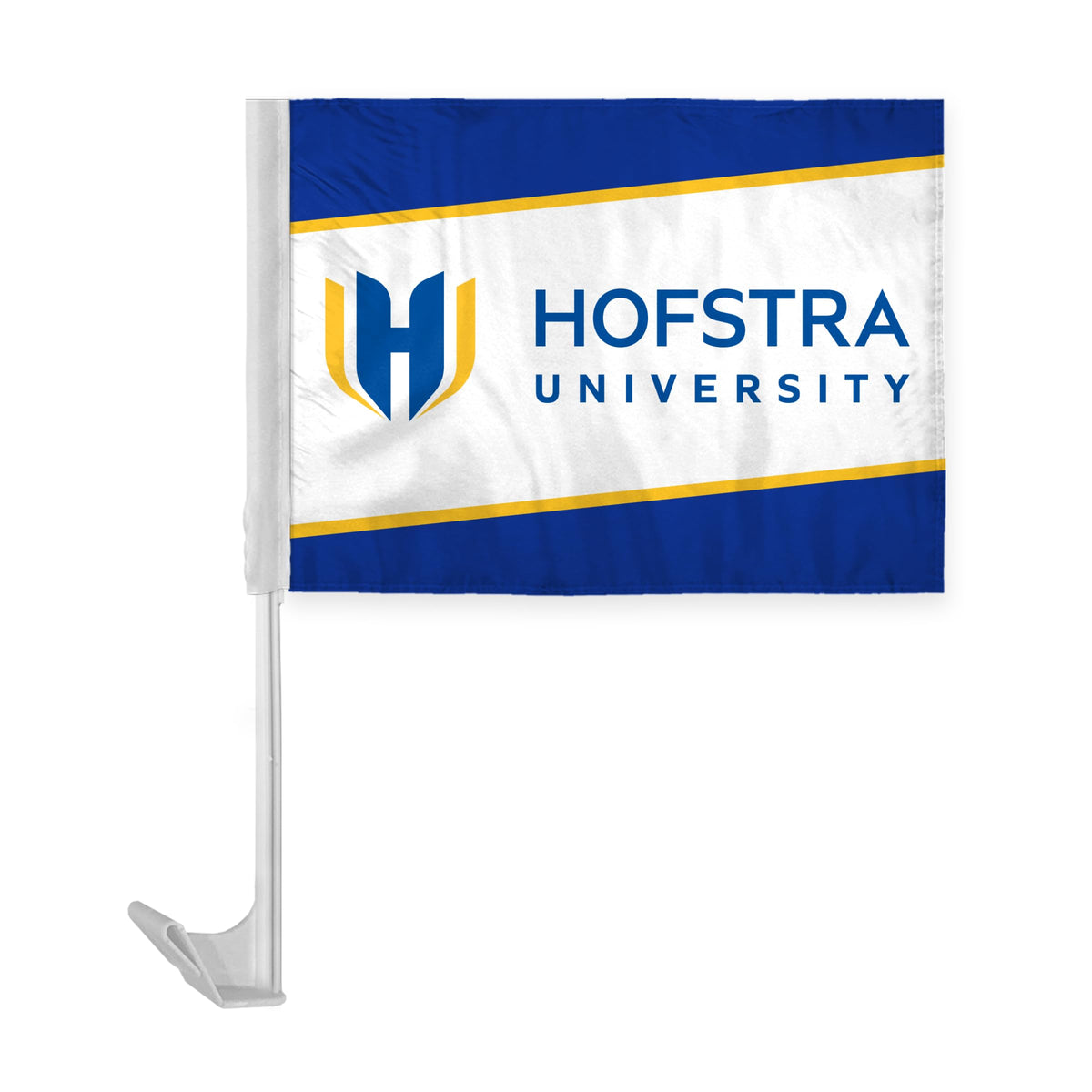 Hofstra University Economy Car Flag 12 x 16 inch