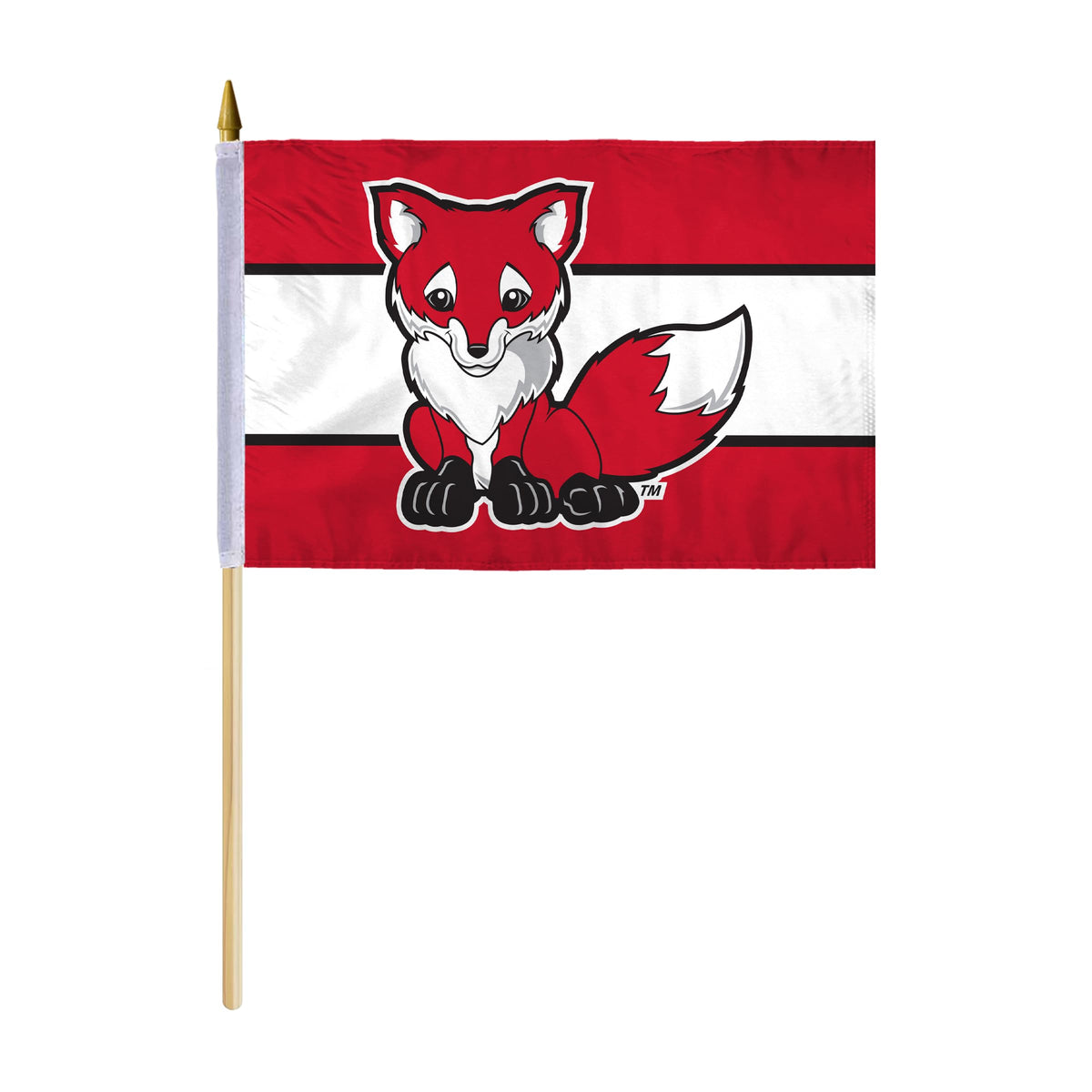Marist University Stick Flag 12 x 18 inch