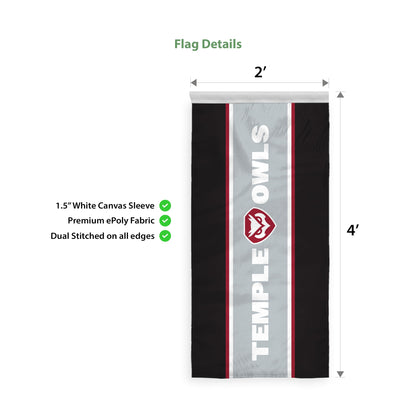 AGAS Temple University - Banners 2 x 4 ft