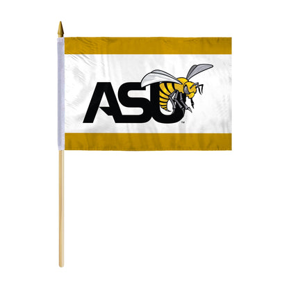 Alabama State University Stick Flag 12 x 18 inch