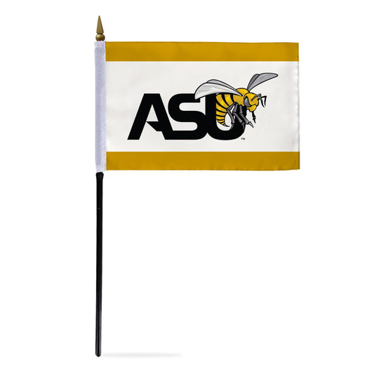 Alabama State University Stick Flag 4 x 6 inch