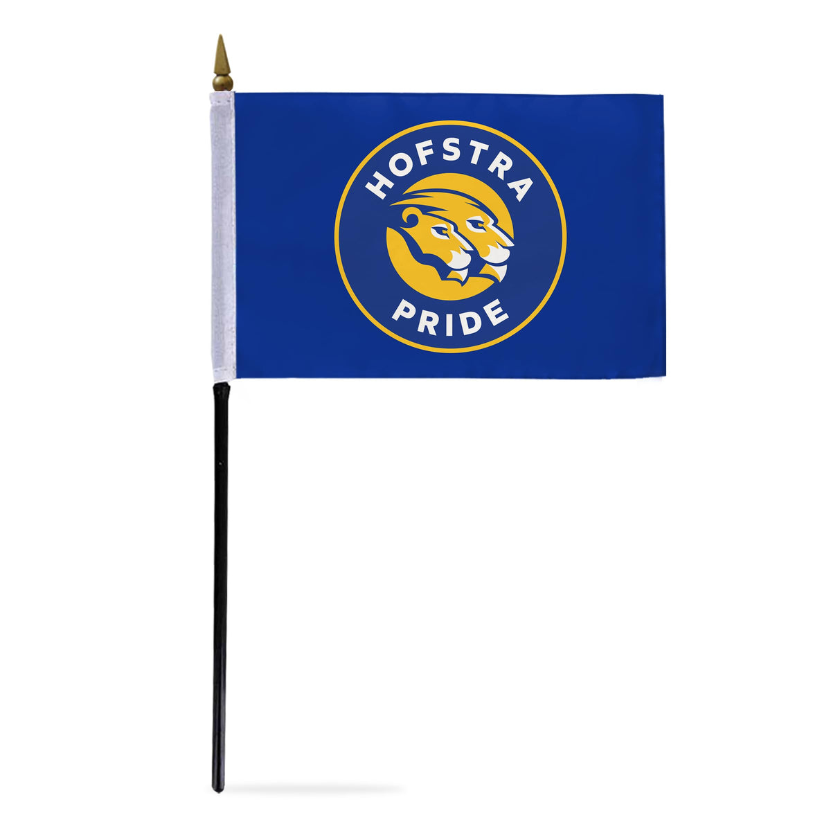 Hofstra University Stick Flag 4 x 6 inch