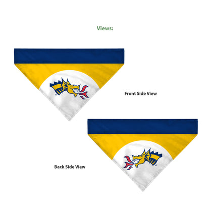 AGAS Drexel University Pet Bandana 14.75 x 9.5 inch – Single Sided Printed Polyester Dragons Mascot Logo – Officially Licensed Drexel Dragons Pet Bandana