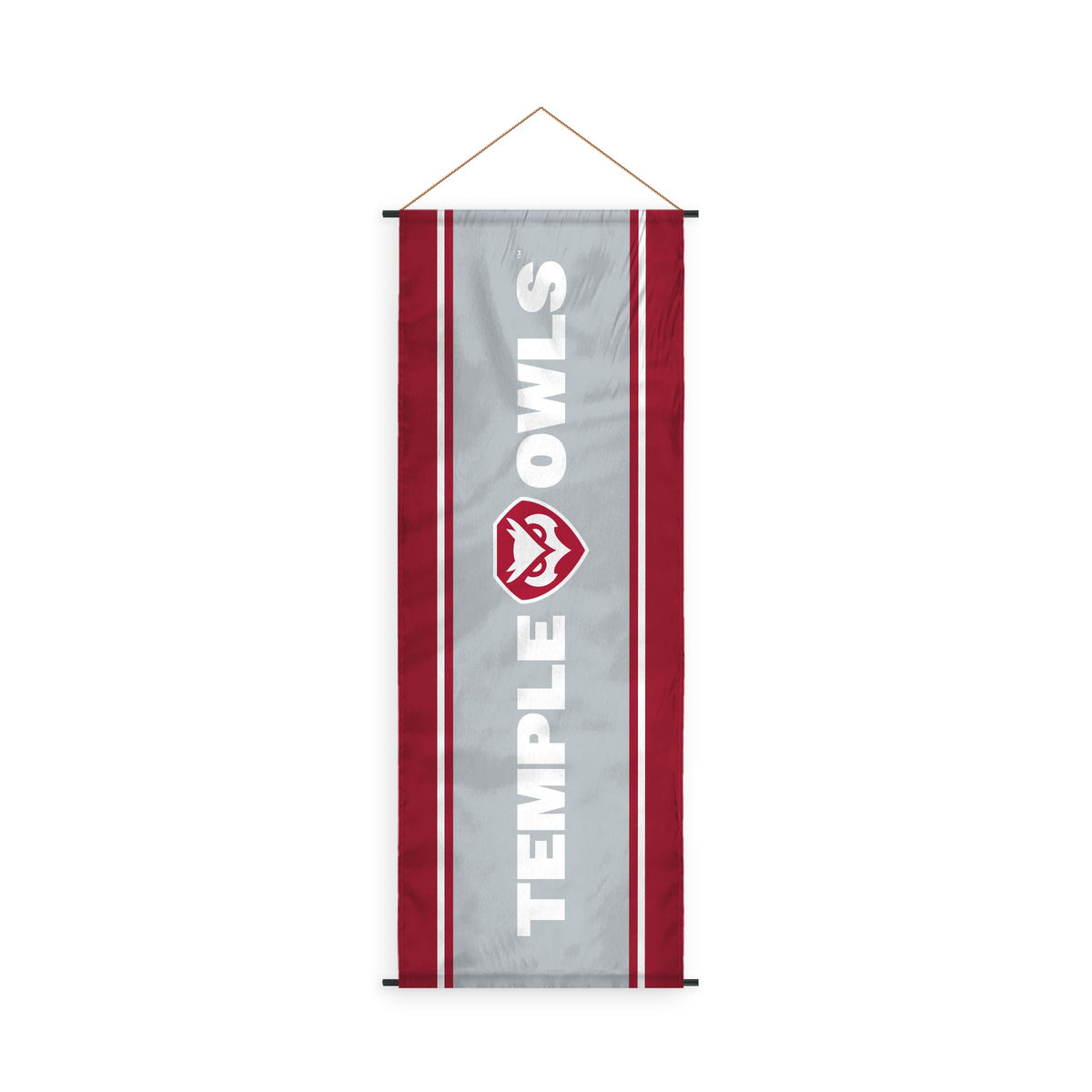 AGAS Temple University 17.5x48in Scroll Sign