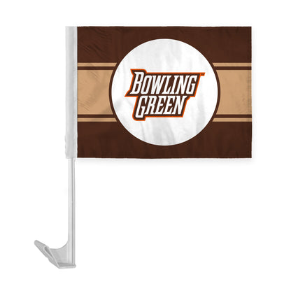 Bowling Green State University Economy Car Flag 12 x 16 inch