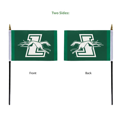 Loyola Maryland University Stick Flag 4 x 6 inch