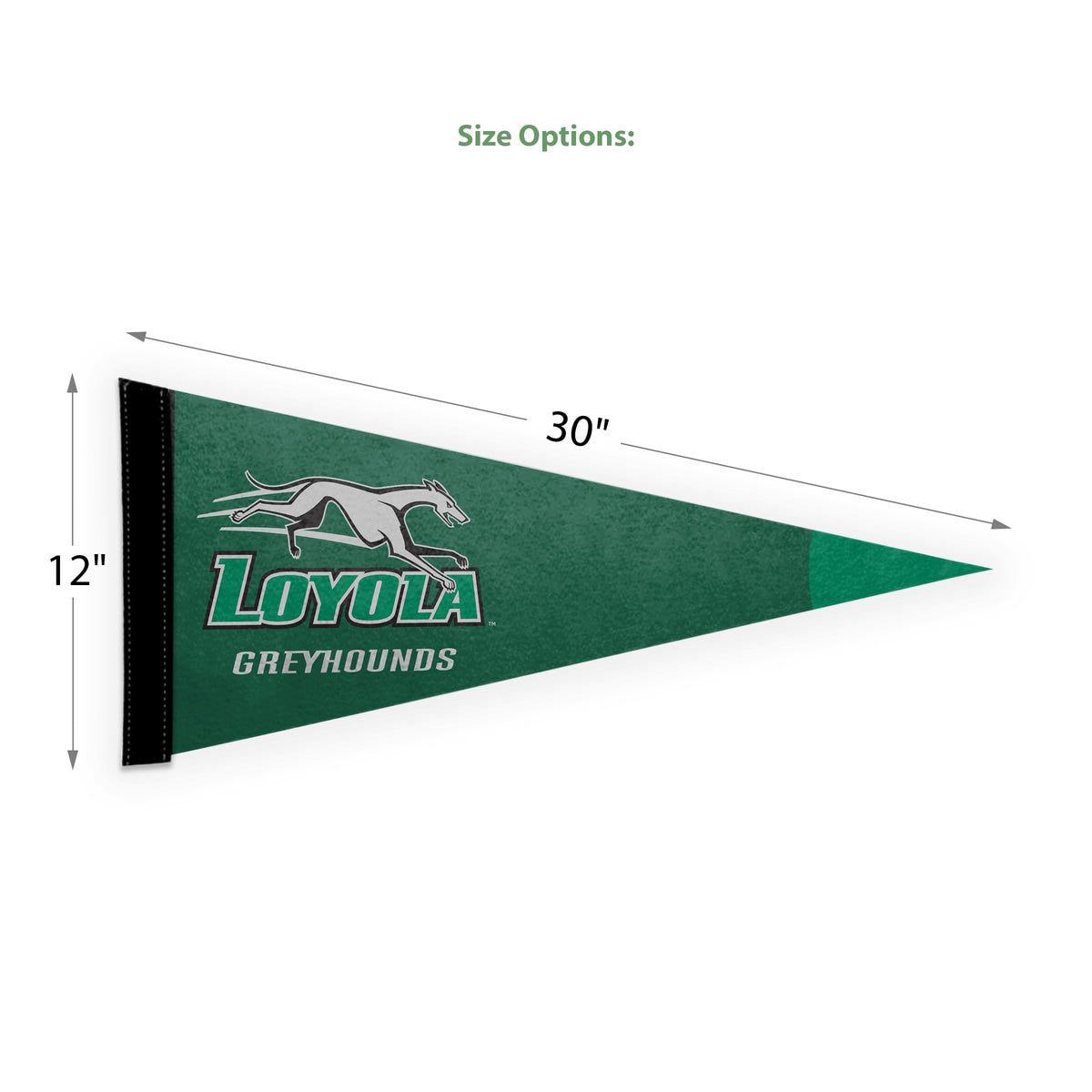 Loyola University Maryland Felt Pennant 12 x 30 inch