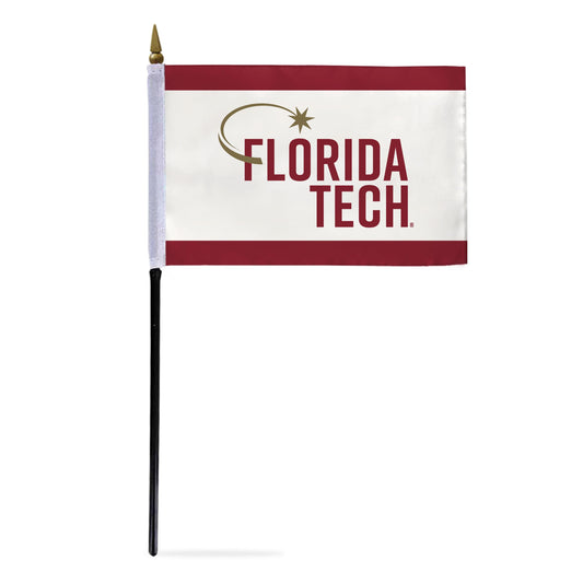 Florida Institute of Technology Stick Flag 4 x 6 inch