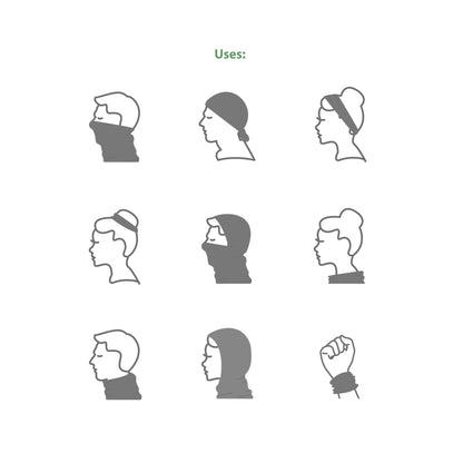 AGAS Coastal Carolina CCU University Neck Gaiter Face Cover, Multiuse Balaclava, Chanticleers Beanie, Headband, Bandana, Neck Warmer, Running Scarf, Hair Band, Wristband, Officially Licensed CCU Gear