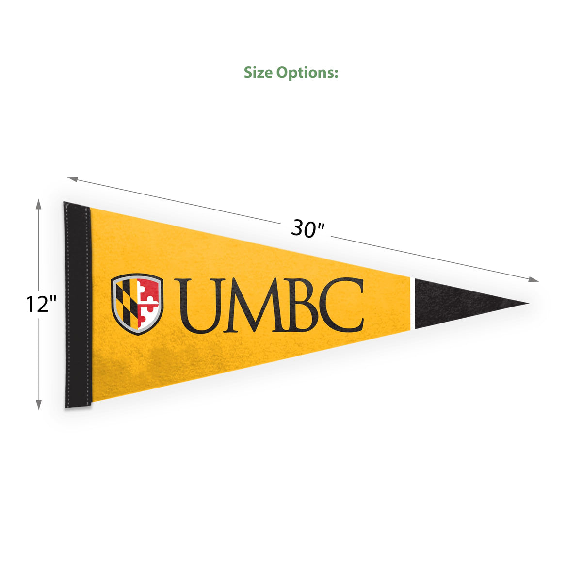University of Maryland Baltimore County Felt Pennant 12 x 30 inch