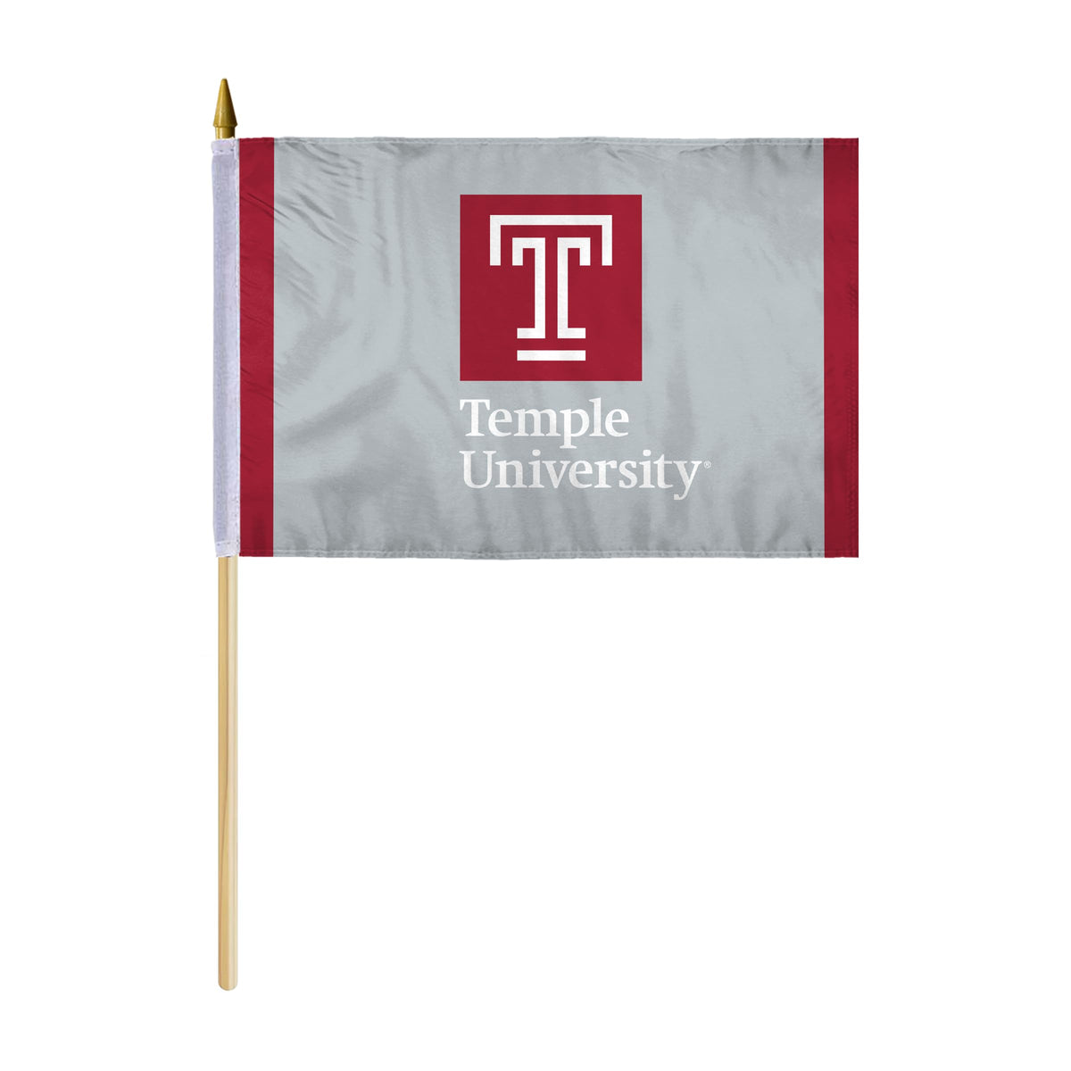 AGAS Temple University - 12x18in Stick Flags