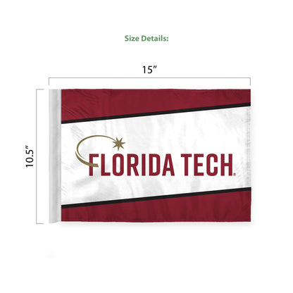 Florida Institute of Technology Premium Car Flag 10.5 x 15 inch