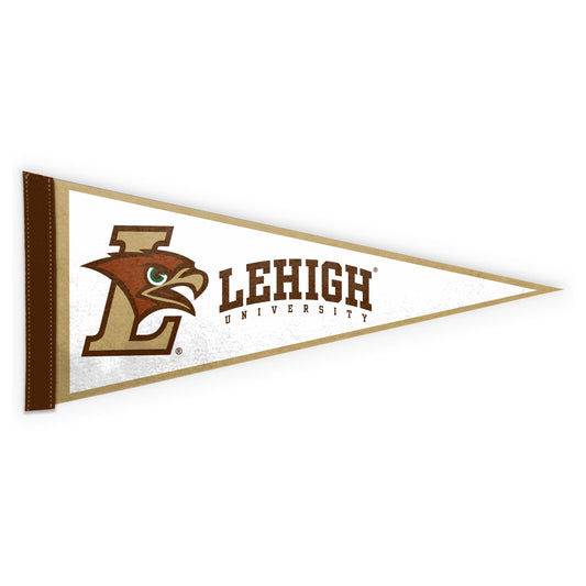 AGAS Lehighs LU University Hawks Logo Basketball 9 x 24 Mini Pennant