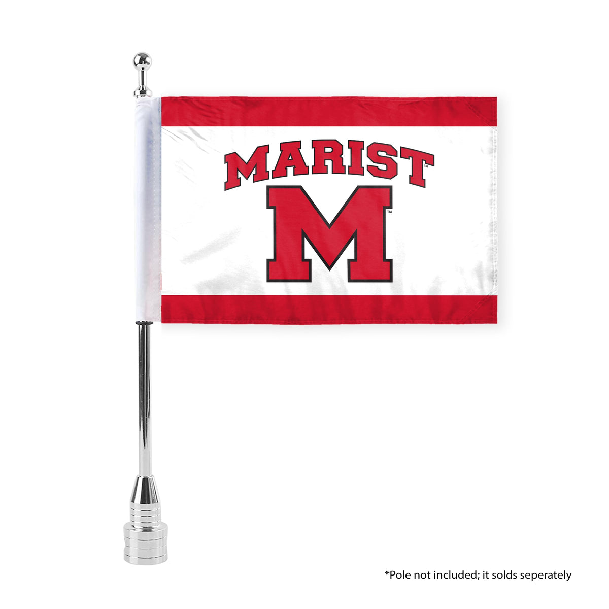 Marist University Motorcycle Flag 6 x 9 inch