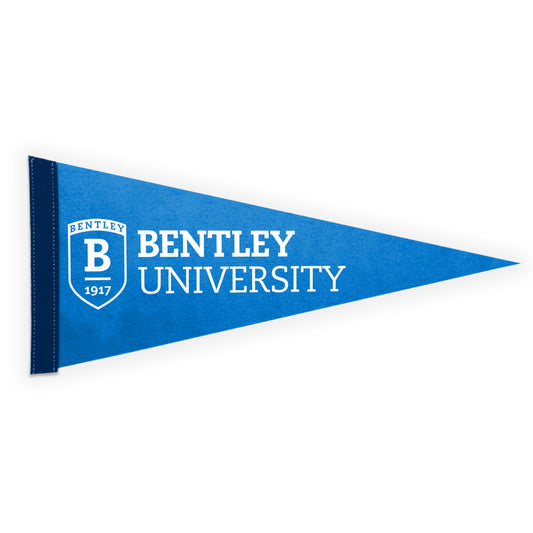 Bentley University Pennant 12 x 30 inch
