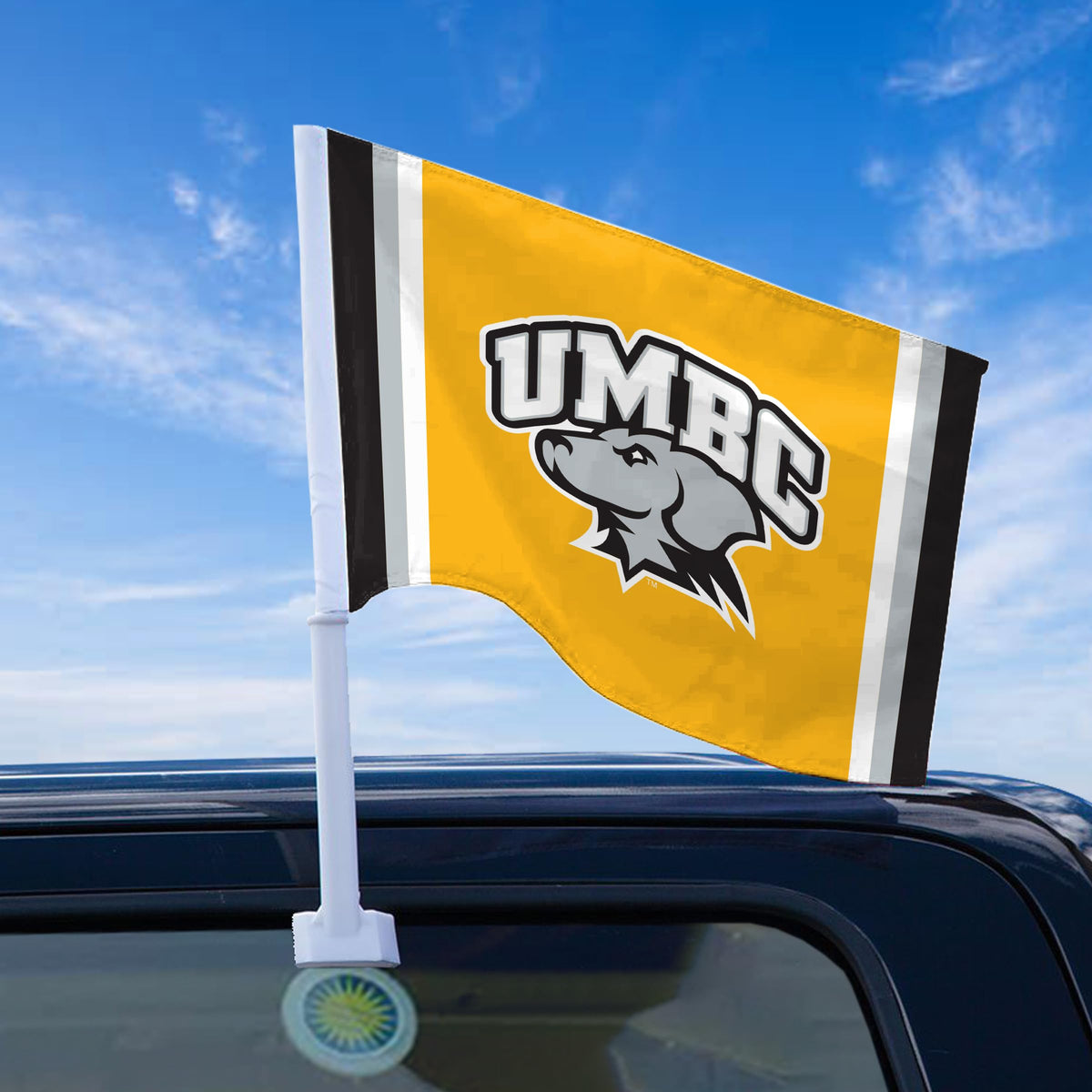 University of Maryland Baltimore County Economy Car Flag 12 x 16 inch