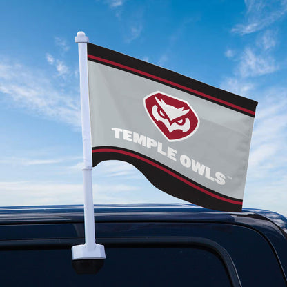 AGAS Temple University 10.5x15in Premium Car Flags