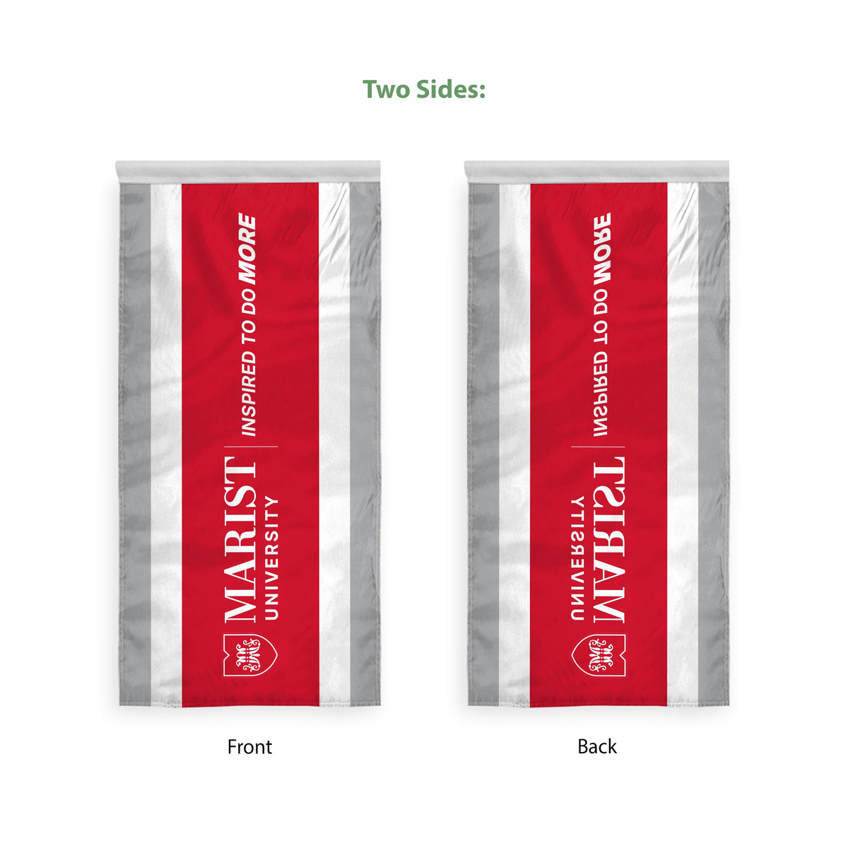 Marist University Vertical Banner 2 x 4 ft