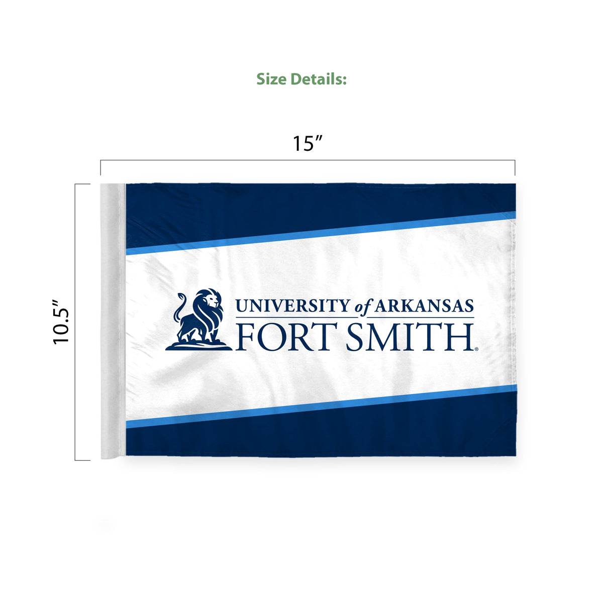 University of Arkansas Fort Smith Premium Car Flag 10.5 x 15 inch