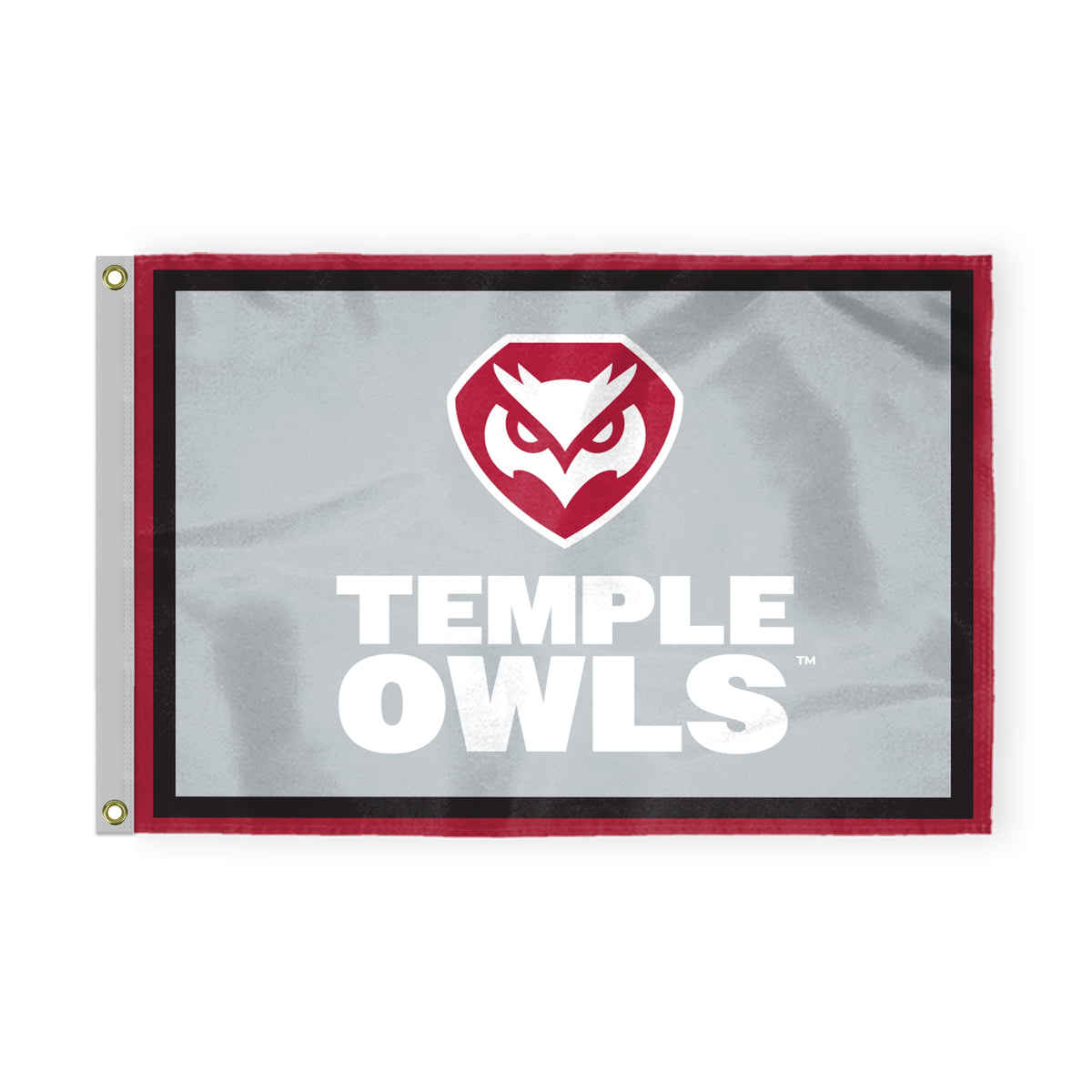 AGAS Temple University TU 3x5 ft Nylon Flags