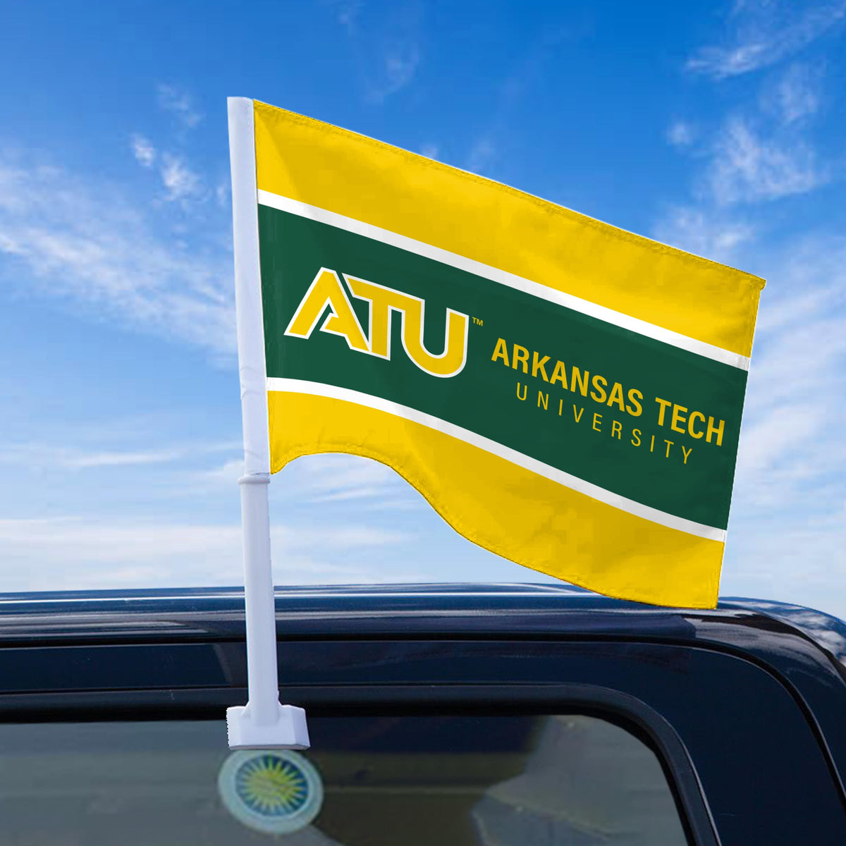 Arkansas Tech University Economy Car Flag 12 x 16 inch