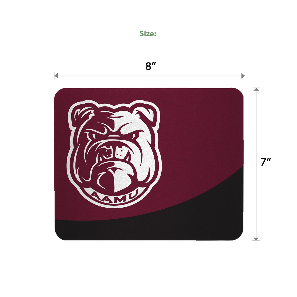Alabama A&M University Mouse Pad 8 x 7 inch