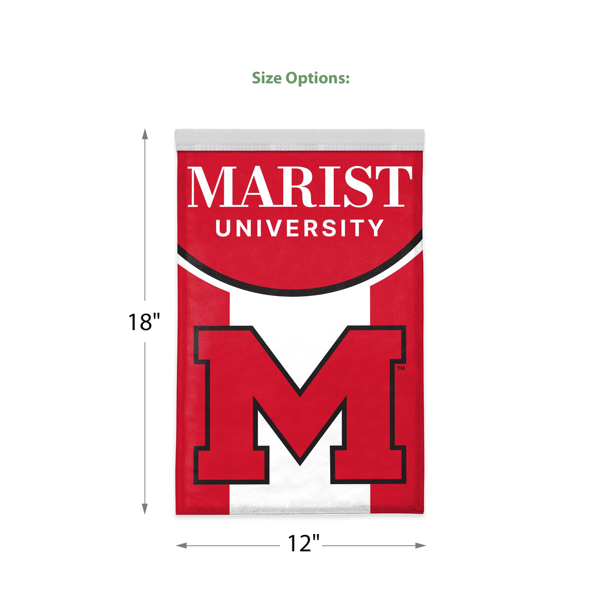 Marist University Garden Flag 12 x 18 inch