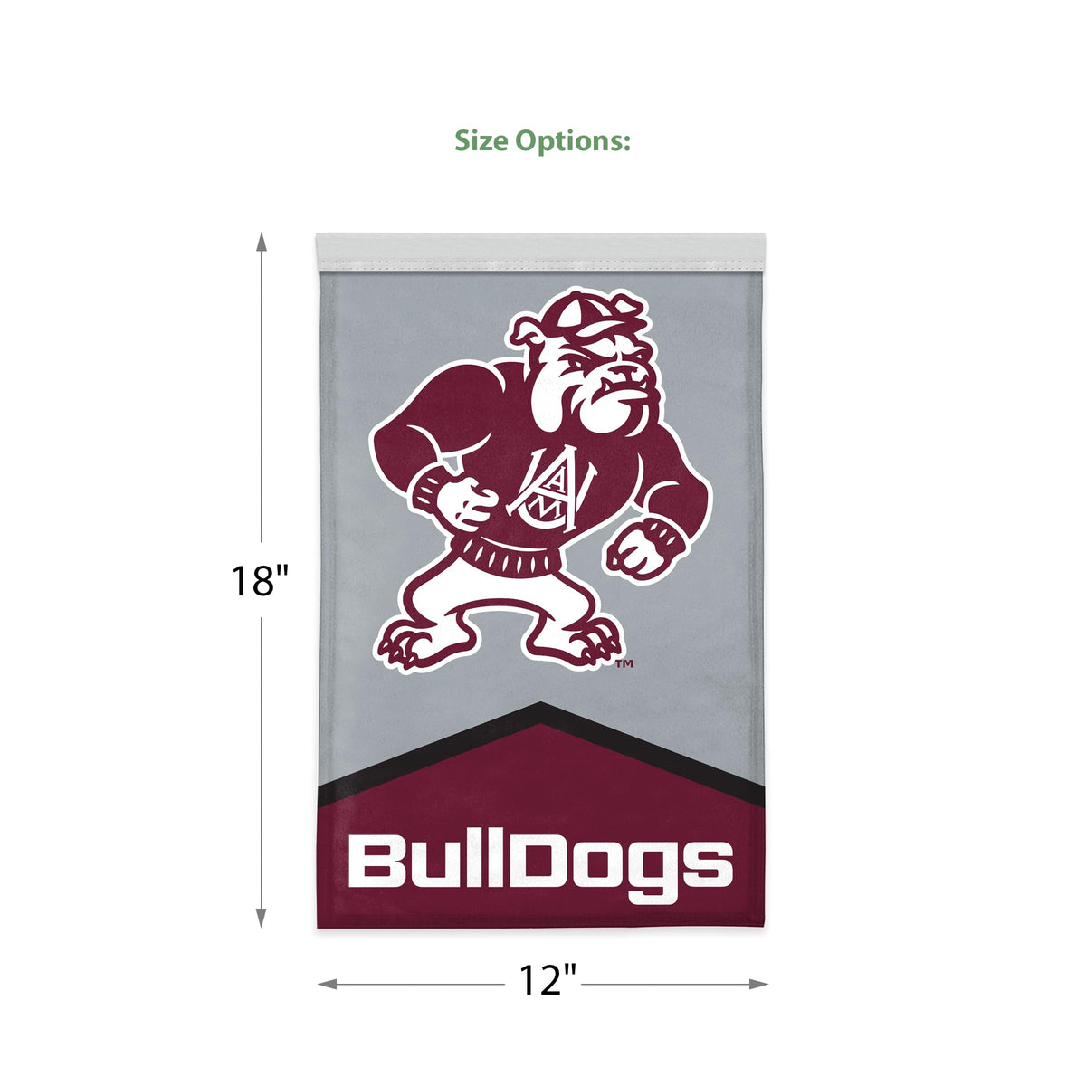 Alabama A&M University Garden Flag 12 x 18 inch