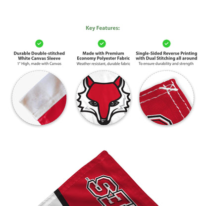 Marist University Economy Car Flag 12 x 16 inch