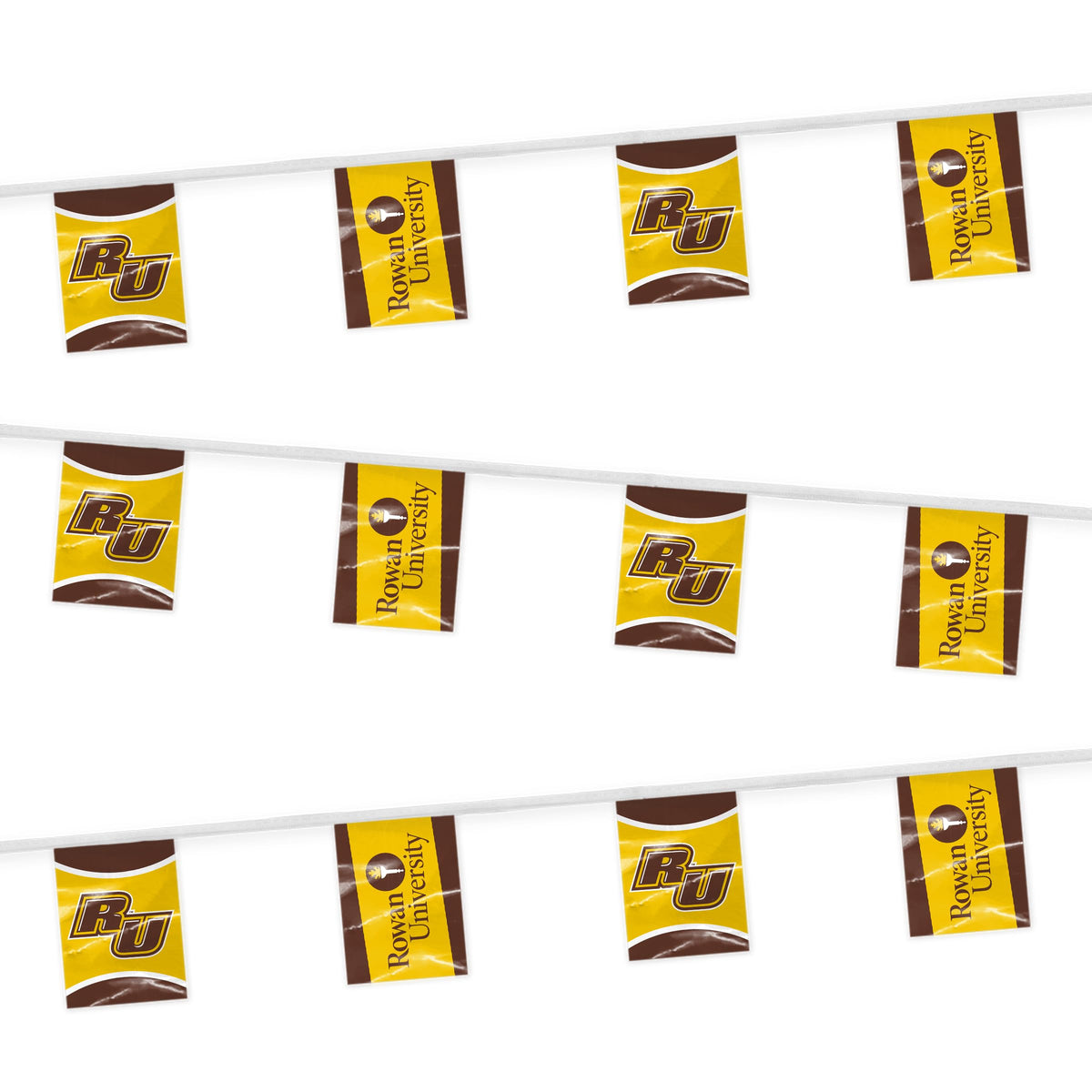 Rowan University Rectangle Pennant String 9 x 12 inch