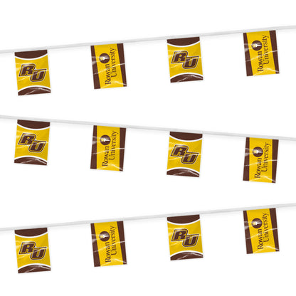 Rowan University Rectangle Pennant String 9 x 12 inch