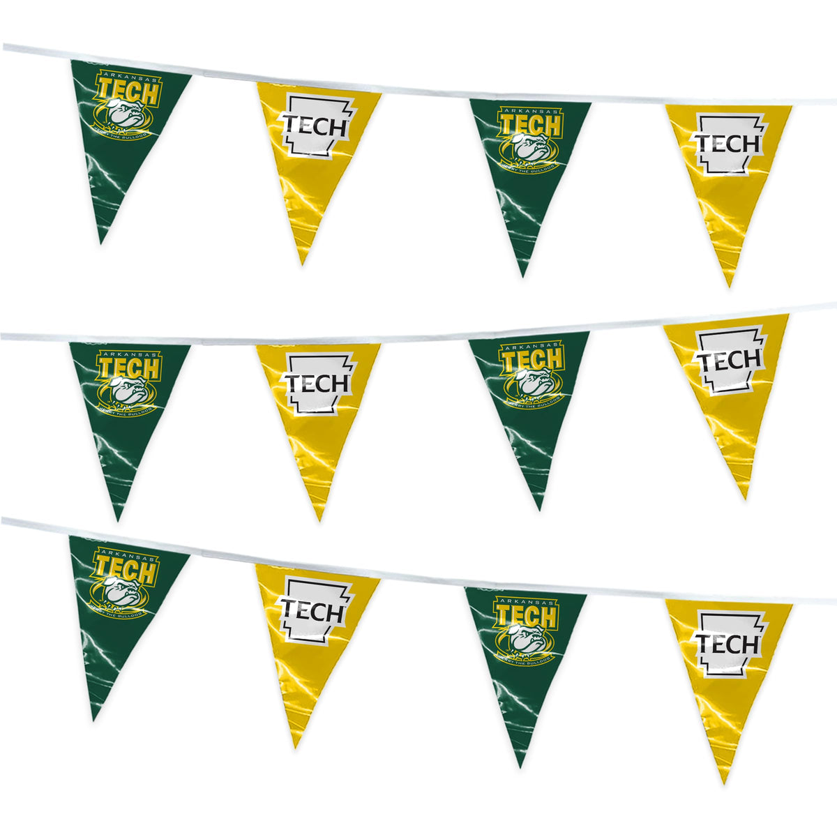 Arkansas Tech University Pennant String 4 x 6 inch