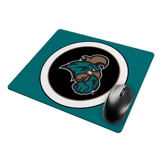 AGAS Coastal Carolina CCU University Mouse Pad - College Gear, Gaming Accessories, Office Decor, Gift for Fans, Sports Merchandise Unisex, Soft Fabric Smooth Mousepad