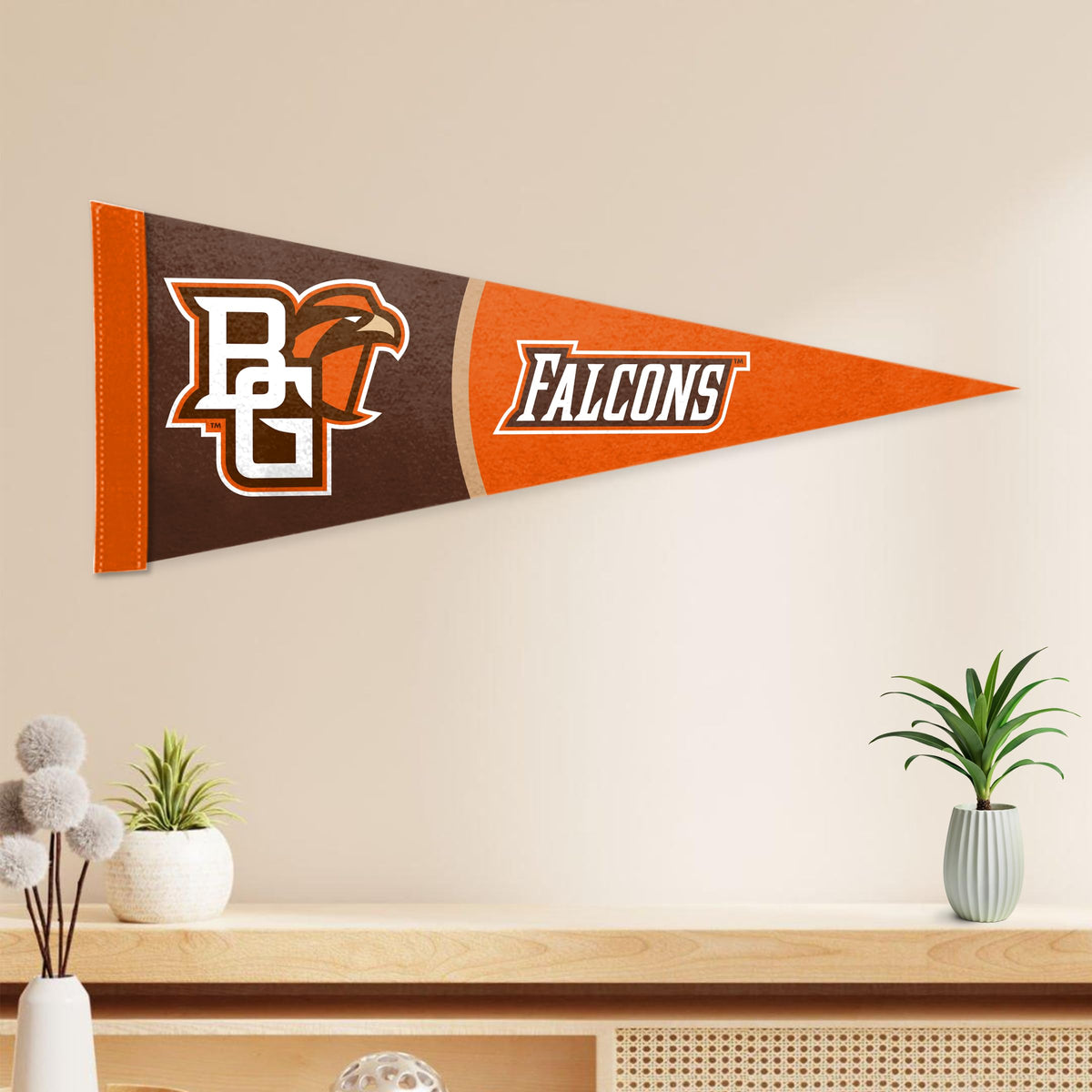 Bowling Green State University Felt Pennant 12 x 30 inch