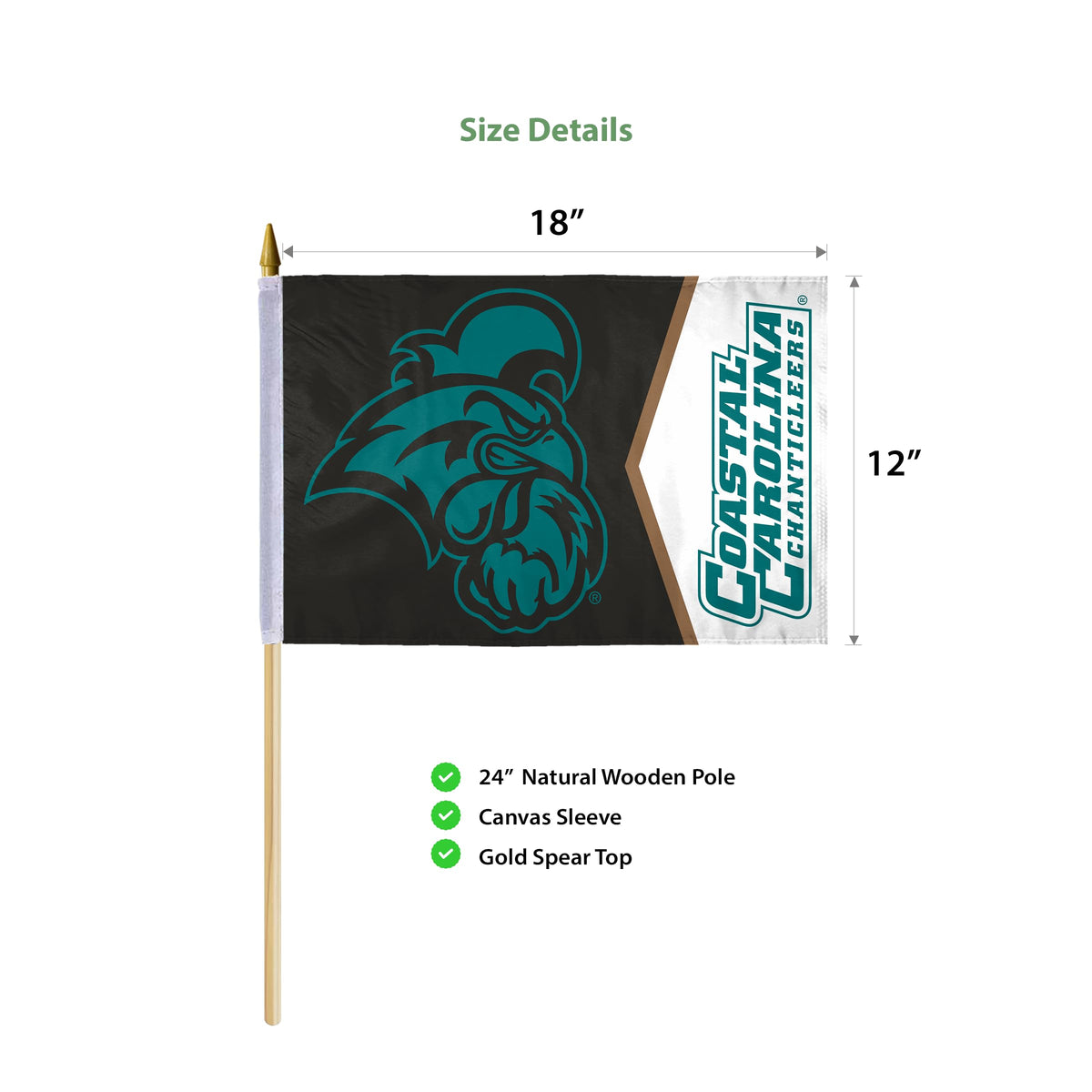 AGAS - Coastal Carolina University Flags