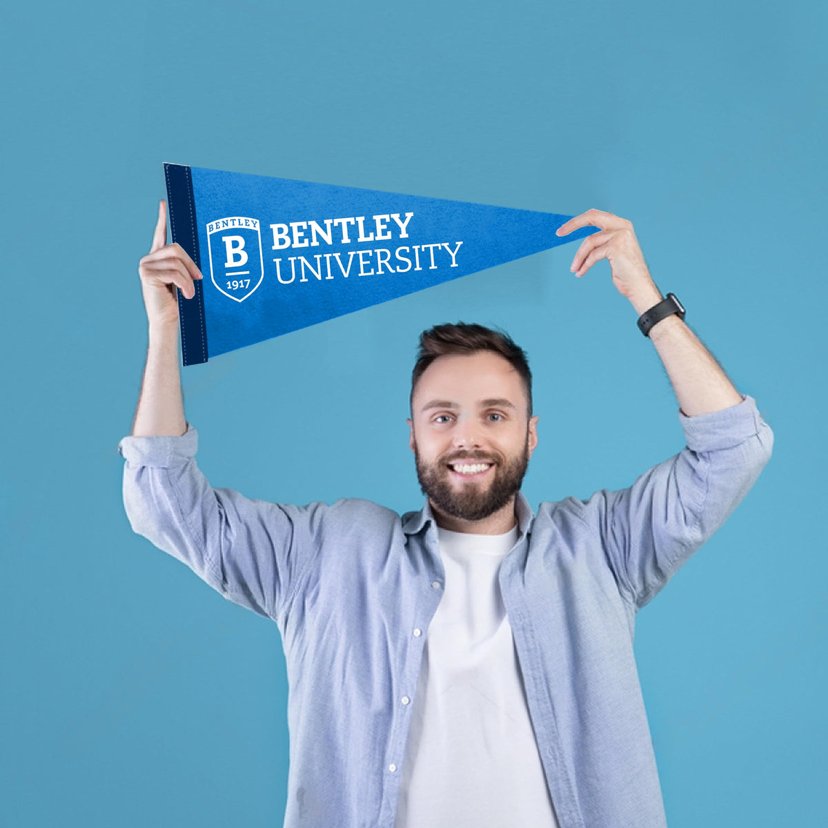 Bentley University Pennant 9 x 24 inch