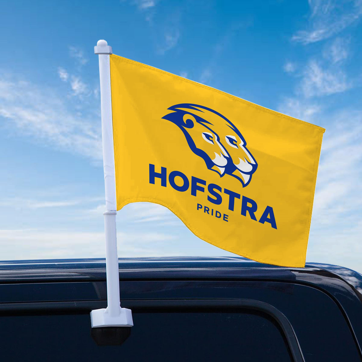 Hofstra University Premium Car Flag 10.5 x 15 inch