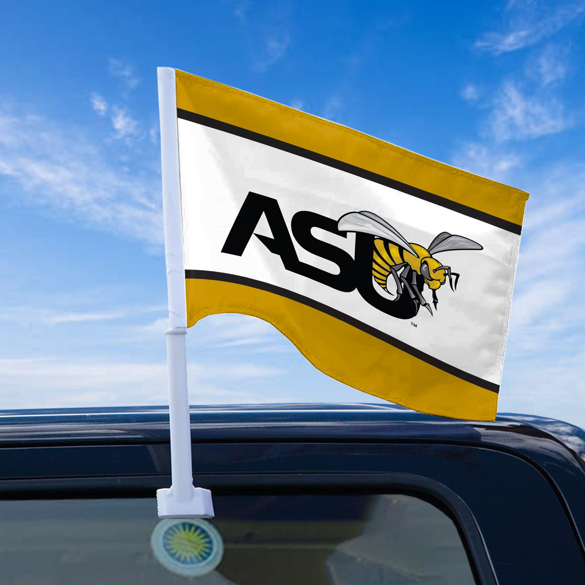 Alabama State University Economy Car Flag 12 x 16 inch
