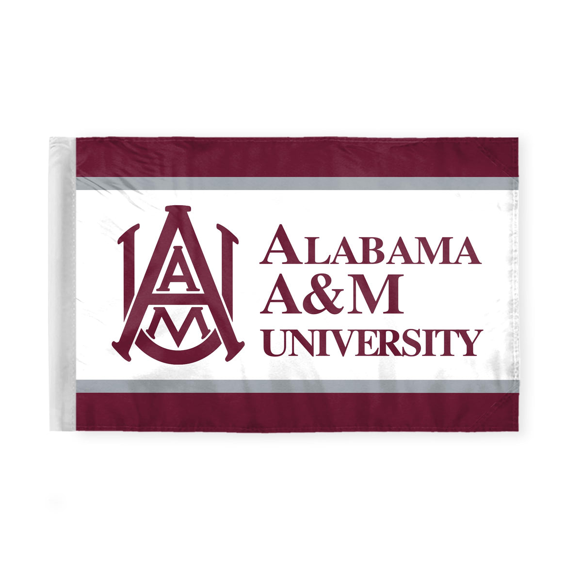 Alabama A&M University Motorcycle Flag 6 x 9 inch
