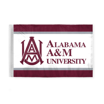 Alabama A&M University Motorcycle Flag 6 x 9 inch