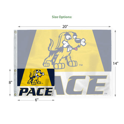 Pace University Golf Flag 14 x 20 inch