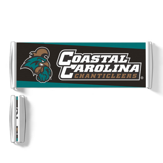 AGAS Coastal Carolina CCU University Retractable Scroll Banner - Chanticleers Rolla Banner