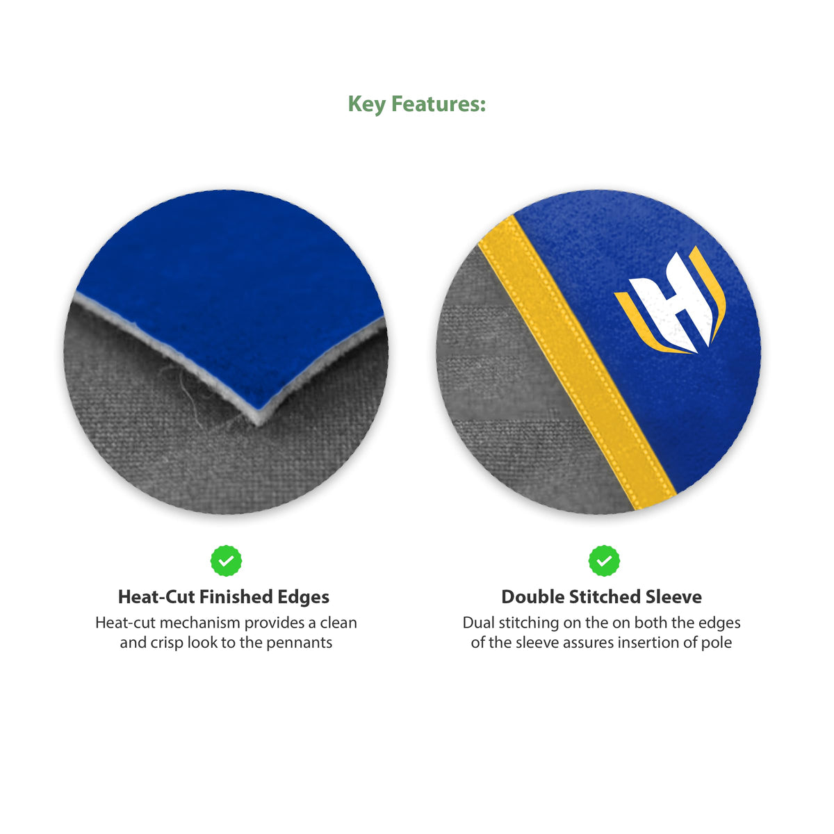 Hofstra University Felt Pennant 9 x 24 inch