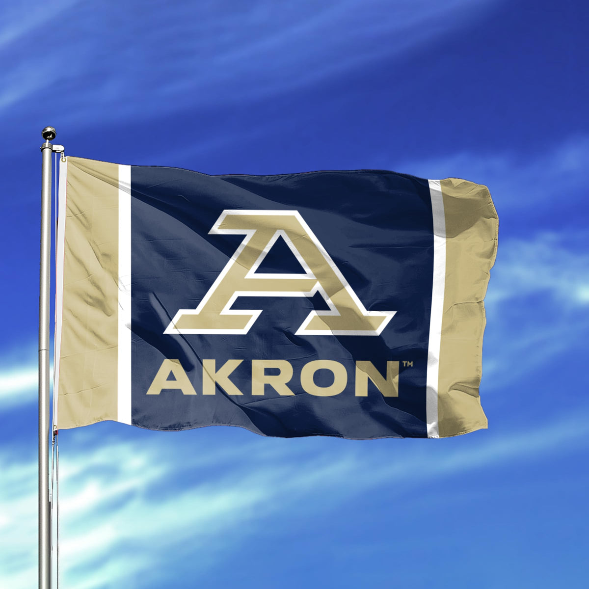University of Akron Flag 12 x 18 inch