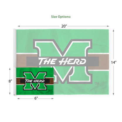 Marshall University Golf Flag 14 x 20 inch