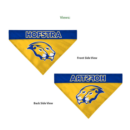 Hofstra University Pet Bandana 9.75 x 6.5 inch